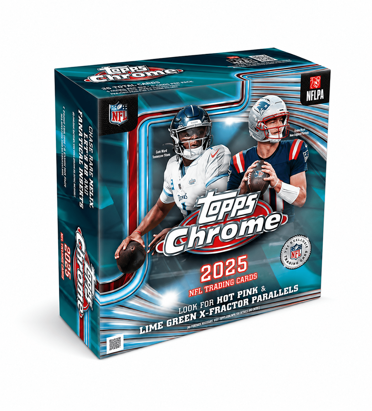 2025 Topps Chrome Football Mega Box - Trading Cards Premium México | SULTANCARDS