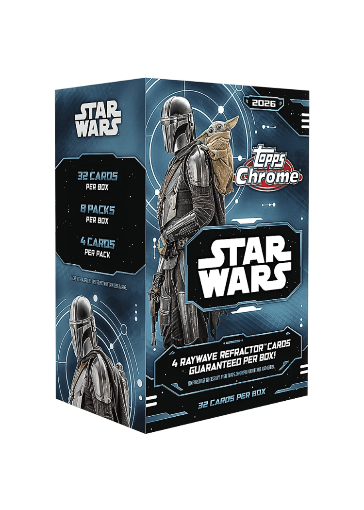 2026 Topps Chrome® Star Wars Value Box - Trading Cards Premium México | SULTANCARDS