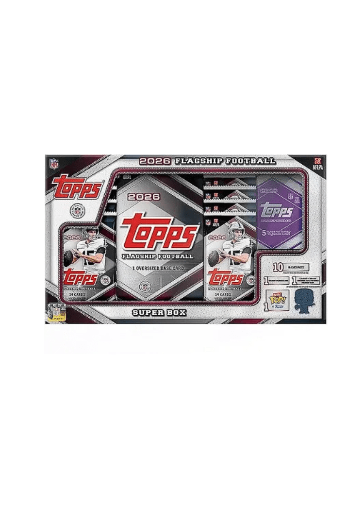 2026 Topps Flagship Football NFL Super Box - Trading Cards Premium México | SULTANCARDS