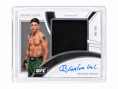 Panini Immaculate Brandon Moreno UFC Autograph NUMBERED 99 - Trading Cards Premium México | SULTANCARDS