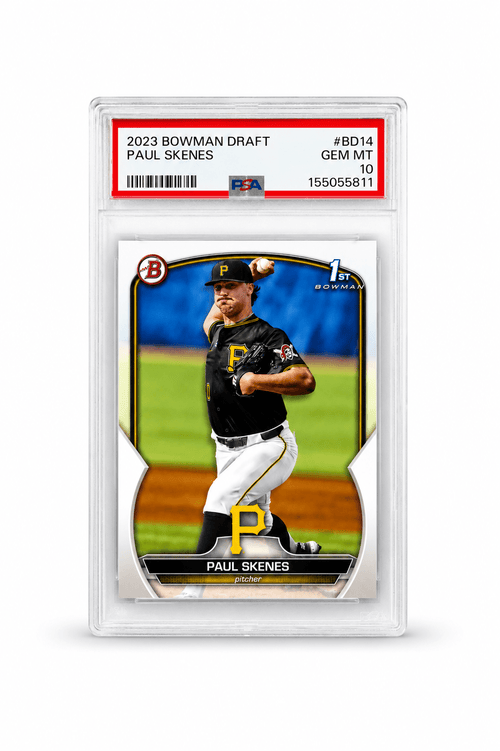 2023 Bowman Draft Paul Skenes 1st Bowman Rookie Card PSA GRADED 10 - Trading Cards Premium México | SULTANCARDS