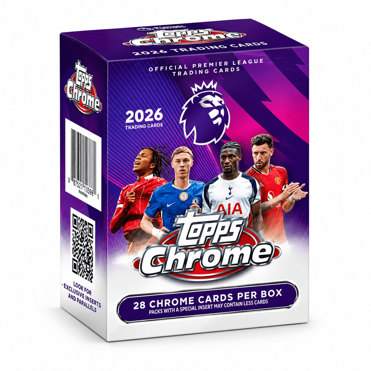 2026 Topps Chrome® Premier League Soccer Value Box - Trading Cards Premium México | SULTANCARDS