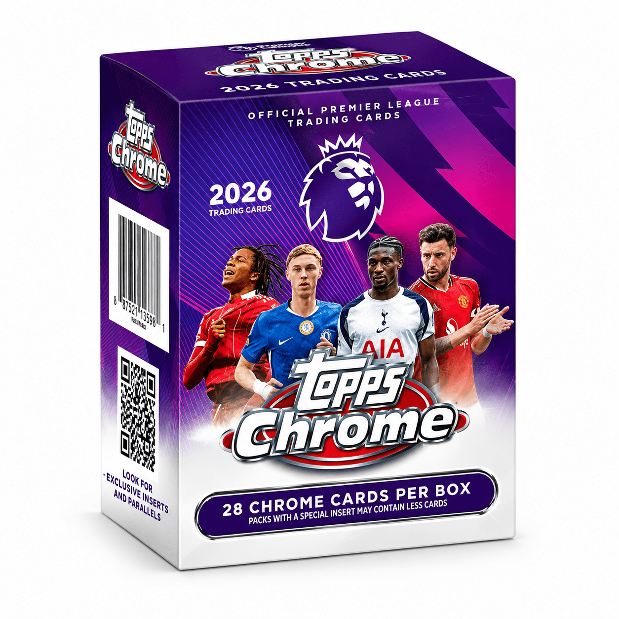 2026 Topps Chrome® Premier League Soccer Value Box - Trading Cards Premium México | SULTANCARDS