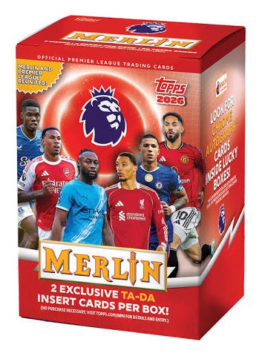 2026 Topps Merlin Premier League Soccer Value Box Premier - Trading Cards Premium México | SULTANCARDS